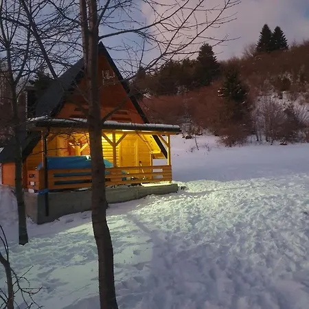 Planinska Brvnara Alpesi faház *